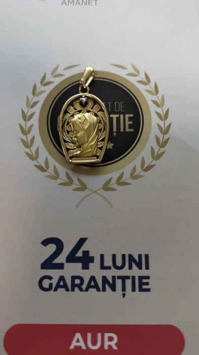 (AG 35) Pandantiv aur 18K 2.41 gr b.32617.4 /Garantie 2 ani/ 1567 lei