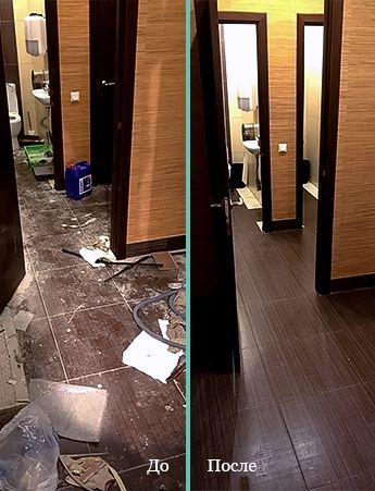 Клининг. Уборка помещений после ремонта.