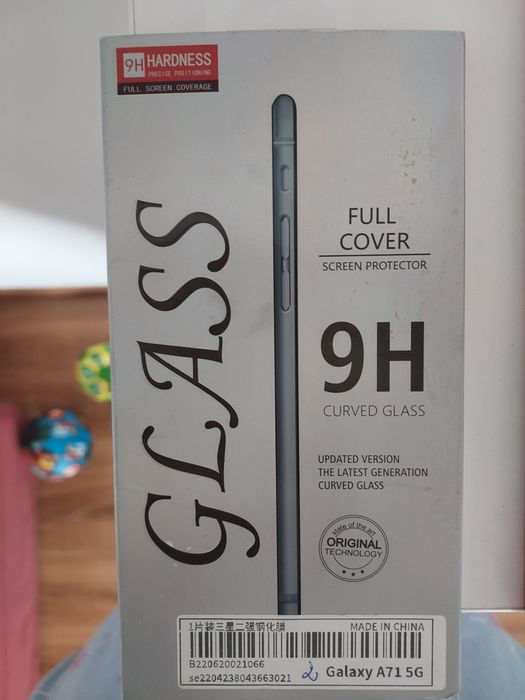 Folie samsung galaxy A71, 5G  - 9H