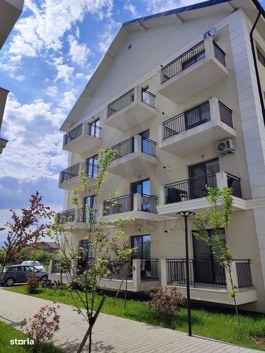 Studio 41 mp bucatarie inchisa balcon si parcare privata in Selimbar