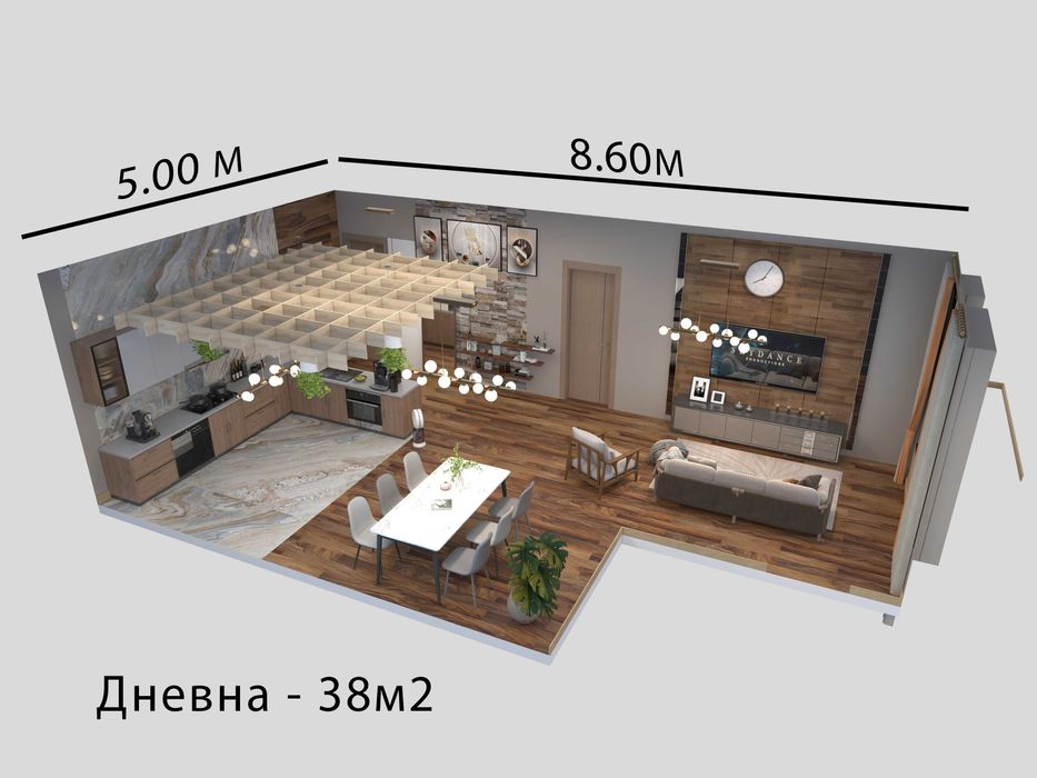 Продава се Четиристаен апартамент в София, Княжево - 159 кв.м за 1650 €/кв.м - Снимка #5
