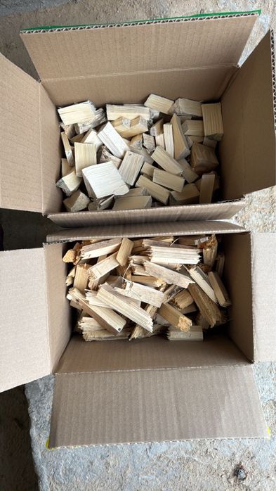 Щепа для клпчения в коробках