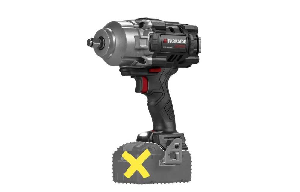 Parkside Performance акумулаторен гайковерт 20V-1356 Nm