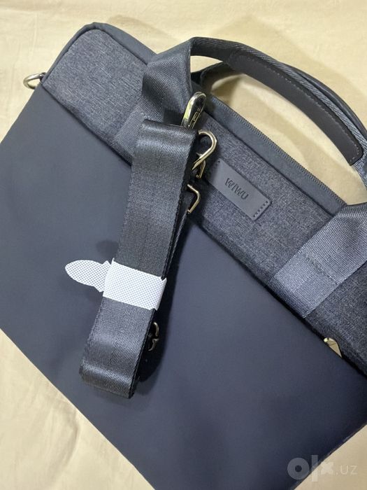 WiWU Minimalist Pro laptop sumkasi (Kulrang) – Holati ideal