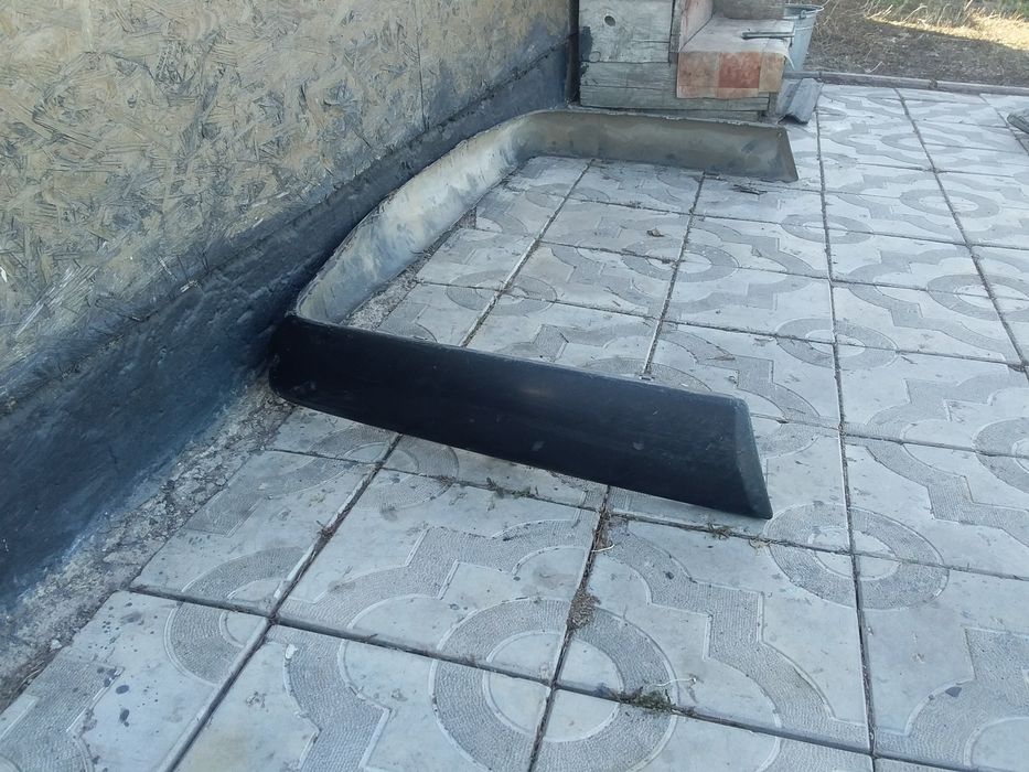 Накладка на задний бампер