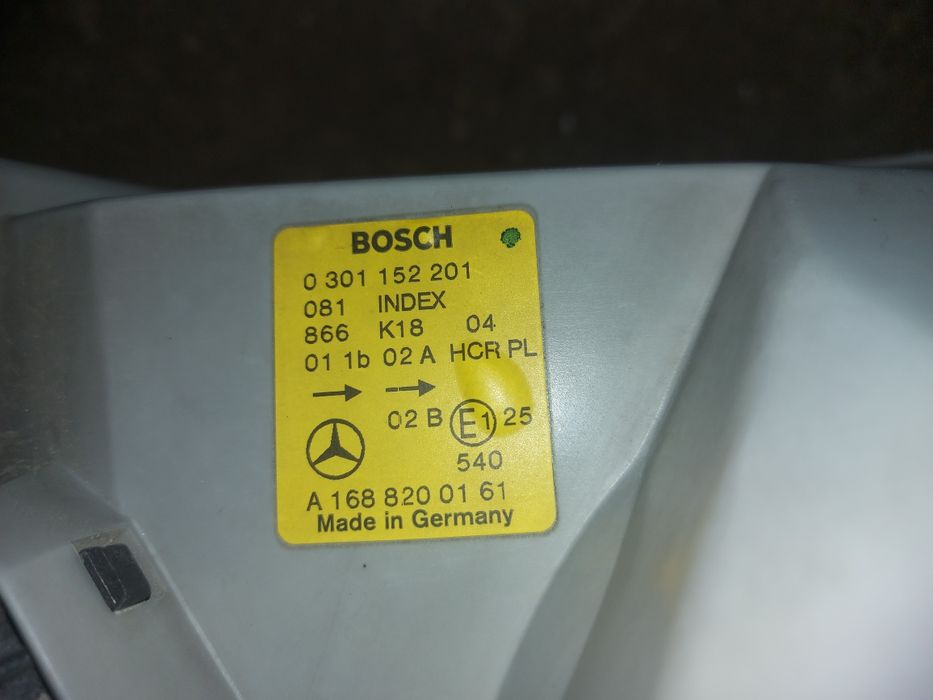 Фарове - Mercedes A Class