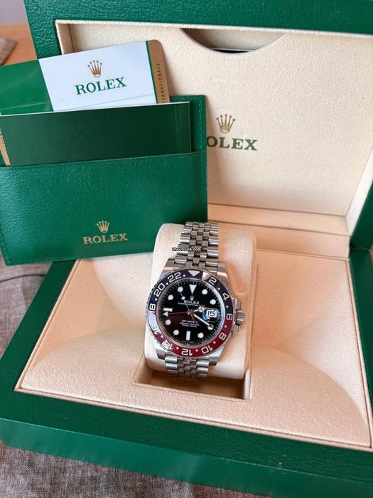 Ceasul automat 40 mm GMT  luxury bedel ceramic,nou,cutie+certificat