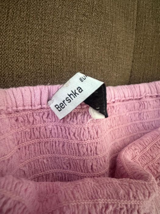 Розова къса пола Bershka