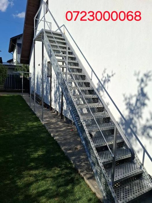 Vând scări metalice zincate, executate la comandă.
Ne deplasăm oriunde