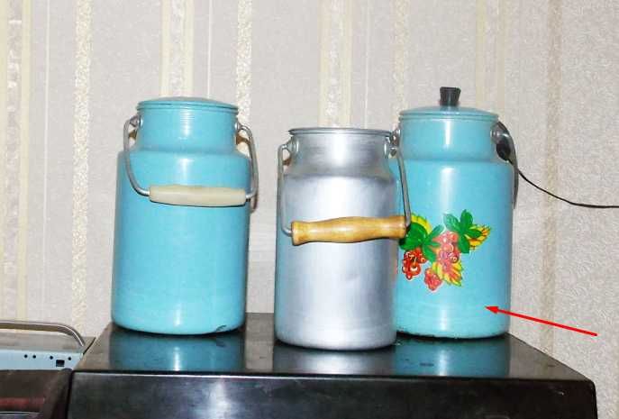 Бидон алюминиевый 3 л, СССР