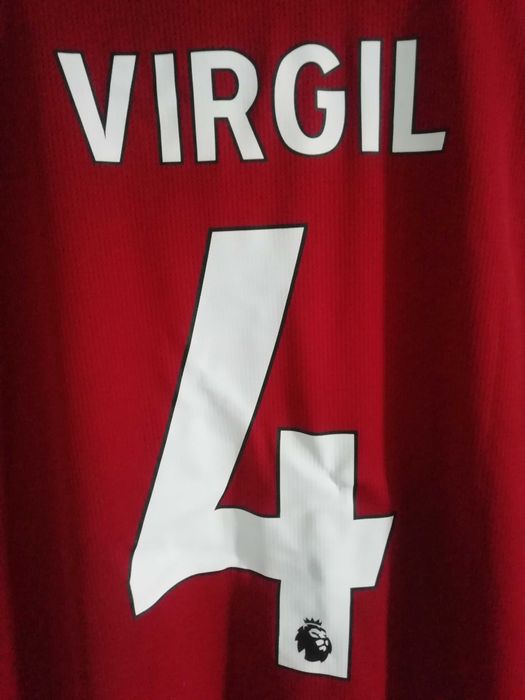 Liverpool Virgil оригинална тениска фланелка Ливърпул Ван Дайк 2XL екип 2018-2019