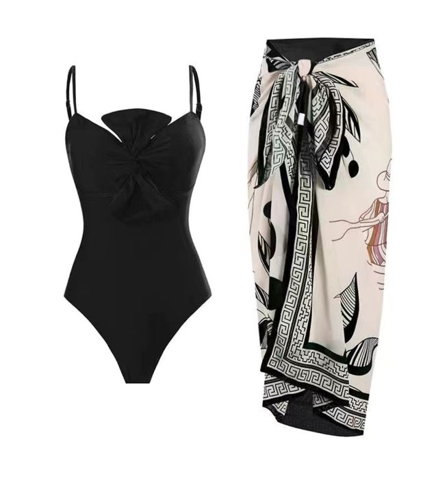 Купальник женский с парео