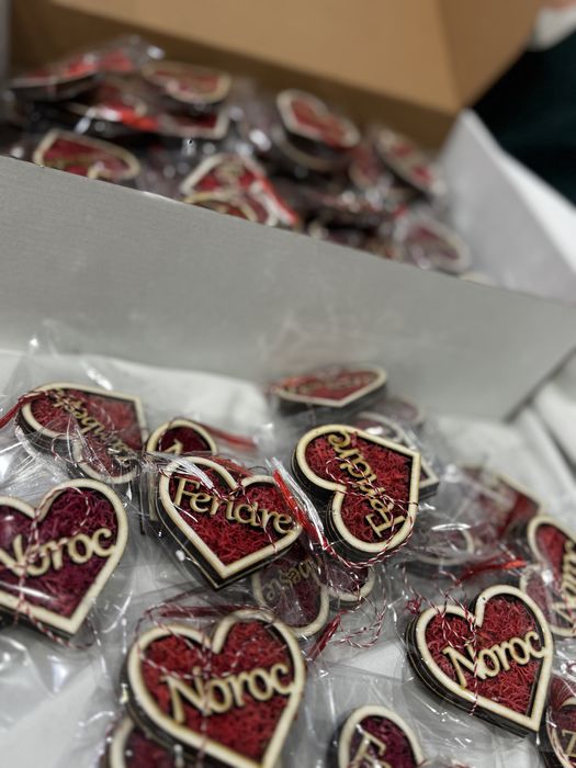 Martisoare cu licheni, lot 20 buc