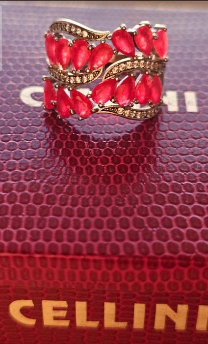 Inel nou superb din argint ștantat 925