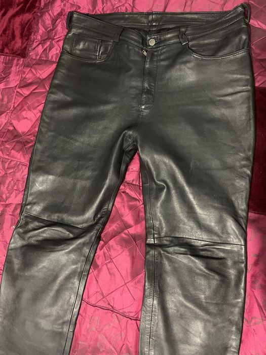 Мъжки кожен панталон