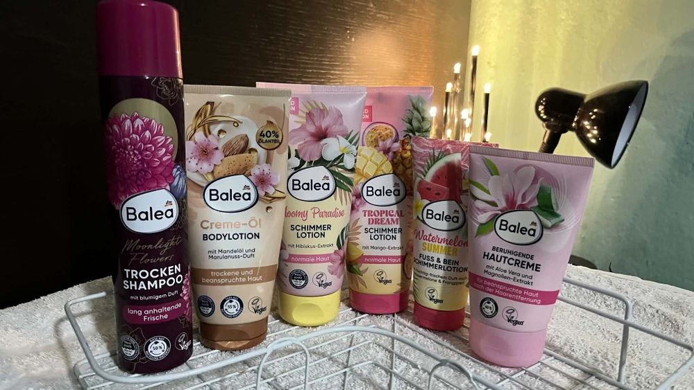 6 продукта  Balea - 10 Евро