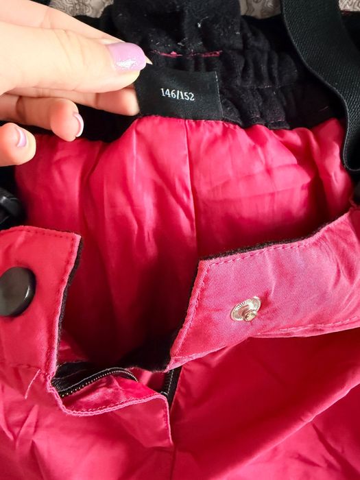 Pantaloni pentru ski cu bretele, marimea146-152, 10-13ani