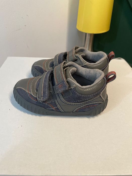 Pantofi copii, piele, 23, picior lat