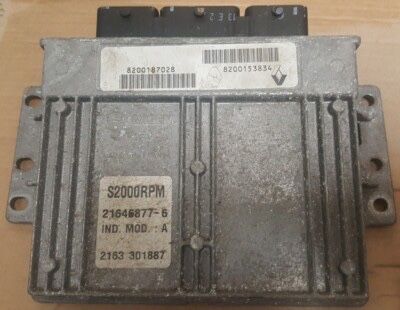 Компютър и имобилайзър от Рено Клио 2