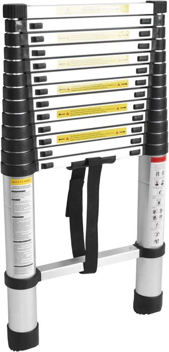 -17% Scara telescopica, aluminiu, 4,1 m, TLS41040B, Noua