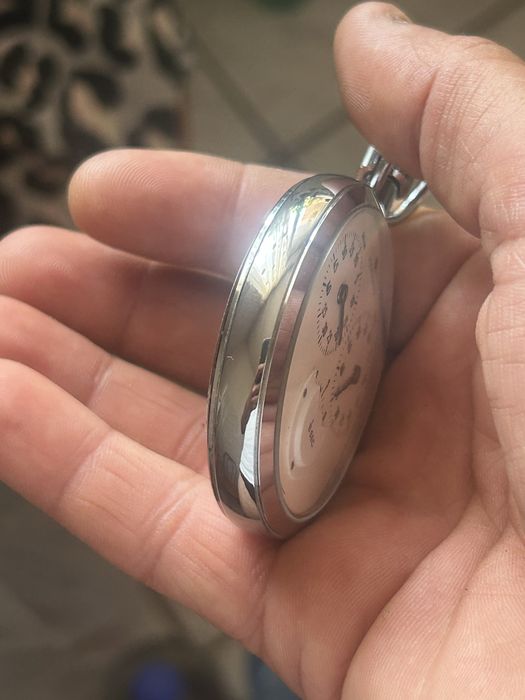 cronometru mecanic vintage Junghans cu 3 registre