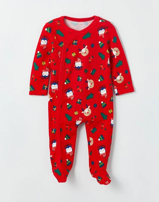 Коледен комплект от 3 части от 0-1 месеца