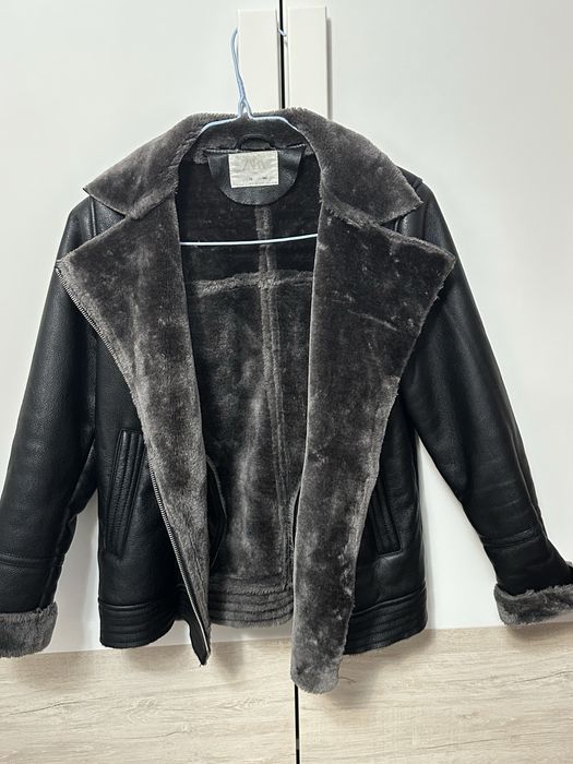Косуха ZARA , кожанная куртка