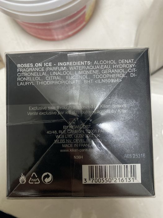 KILIAN PARIS roses on ice