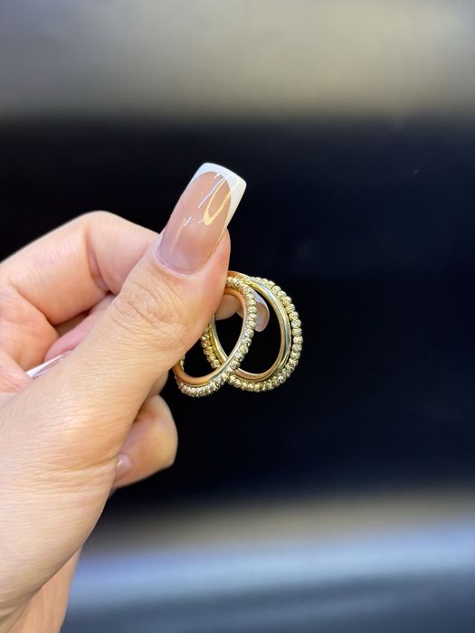 Золото 585  Серьги