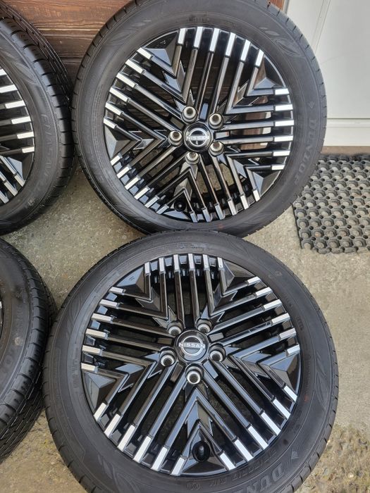 Set jante R17 Nissan Leaf+anvelope vara Dunlop 215 50 17  ca noi