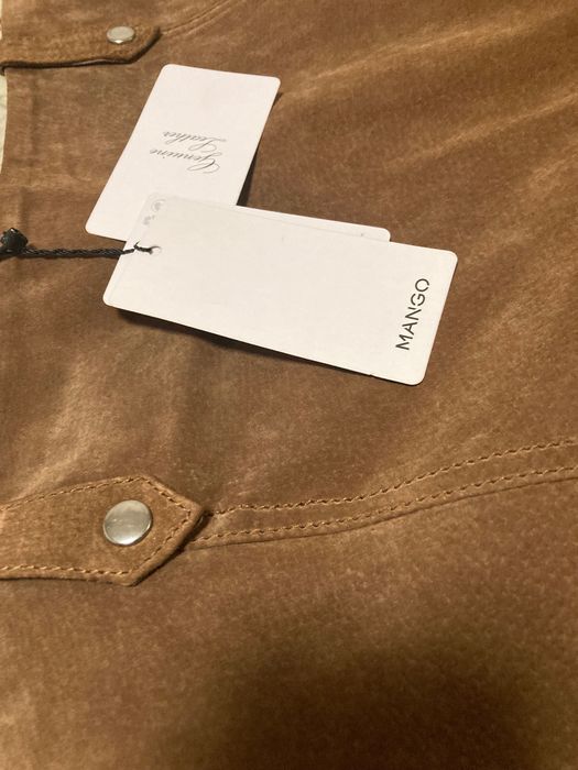 Mango -пола естествена кожа