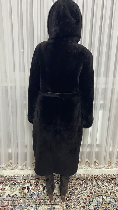 Шуба натуральная Мутон-норка