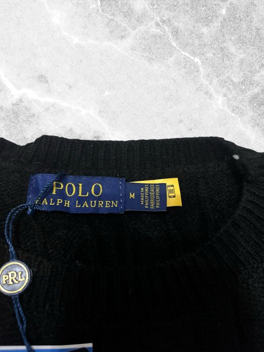 Pulover Polo Ralph Lauren – mărimea M – Negru – nou cu etichetă