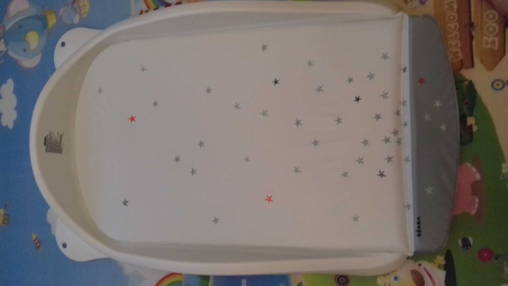 Cadita si masa de infasat cu suport CADOU