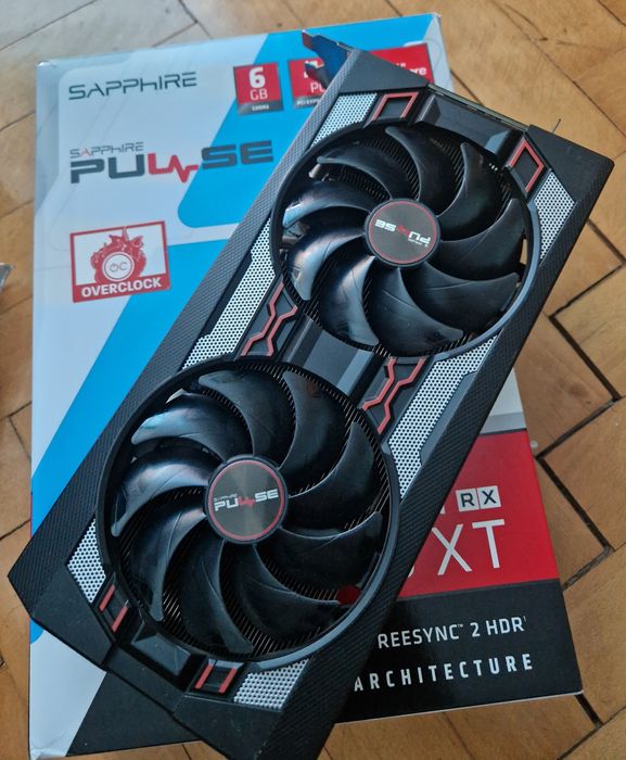 Placa video SAPPHIRE PULSE RX 5600 XT 6GB GDDDR6 PCIe Gen 4