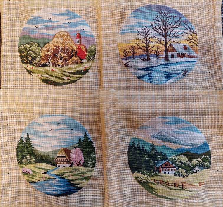 Goblenuri set 4 anotimpuri