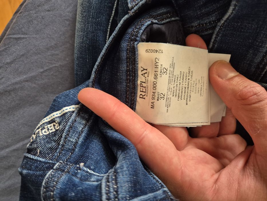 Blugi Replay pentru barbati, marimea 32/32, noi cu eticheta