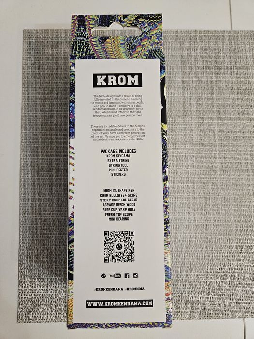 Kendama Krom NOIA 5 sau NOIA 6 sticky lucios, nou (curier)