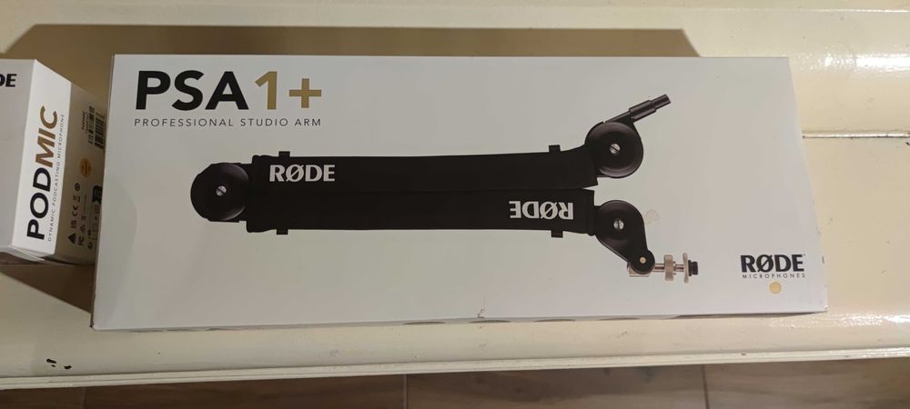 Професионален сет: Микрофон Rode PodMic + Рамо Rode PSA1+ (ЧИСТО НОВИ)