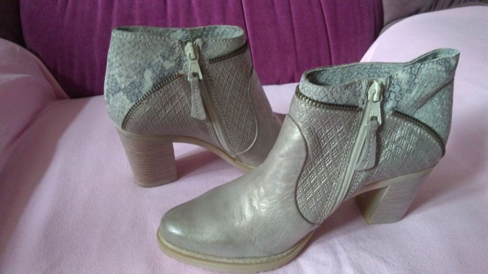 Botine elegante de lux piele MJUS marimea 37-37,5