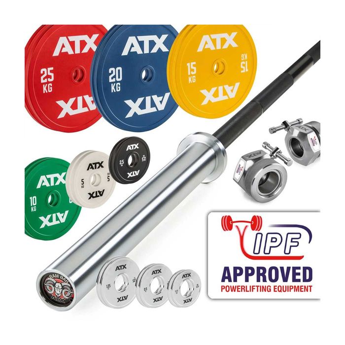 IPF Powerlifting Лост и Дискове / Щанга 184 кг / Силов Трибой