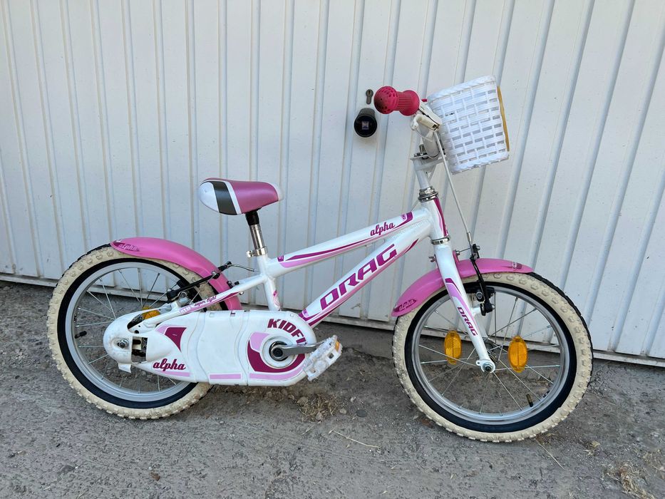 Колело за момиче DRAG kidfit alpha 16''