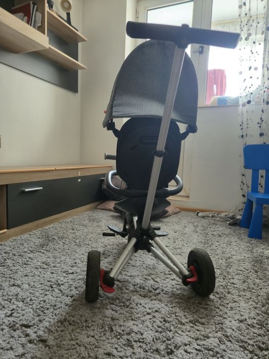 Tricicleta Ultrapliabila QPlay Nova Rubber, Gri