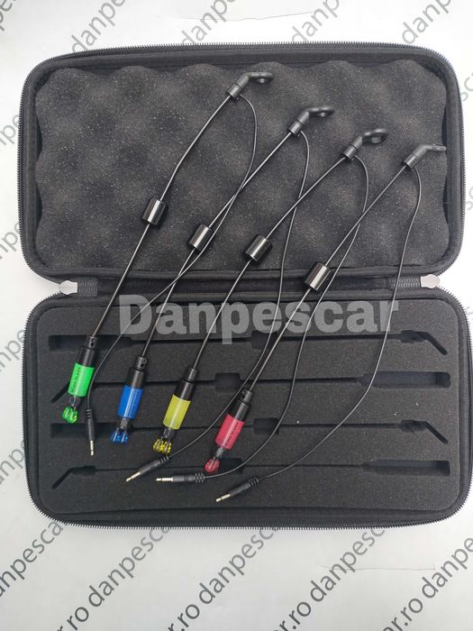 Set 4 Avertizori cu Statie WindBlade D2-W si 4 Hangere IN P8 cu penare