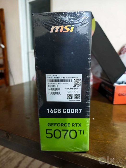 RTX 5070 Ti Msi Trio + AMD Ryzen 7 7800X3D + Gigabyte X870 EAGLE WIFI7