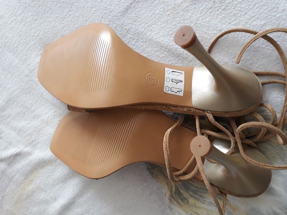 Sandale damă noi piele întoarsă