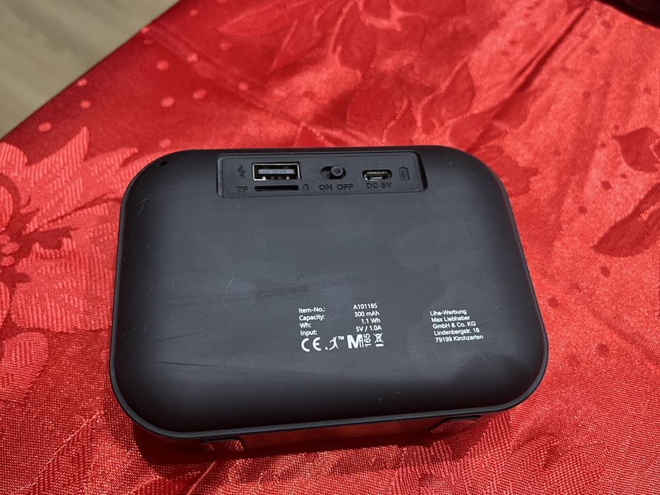 Boxă portabilă bluetooth 3W