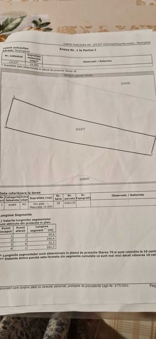 Teren la Lacul Techirghiol