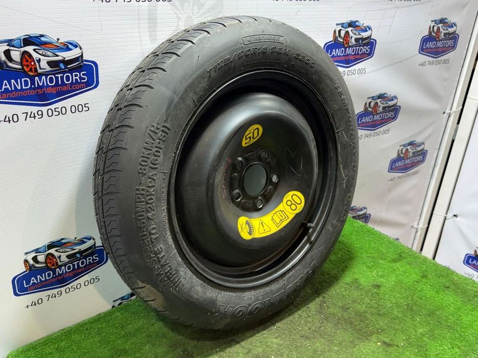 ROATĂ REZERVĂ FORD 5x108  R16 /  FOCUS MK3 2015 / HATCHBACK 2014-2019 T125/90 98 M