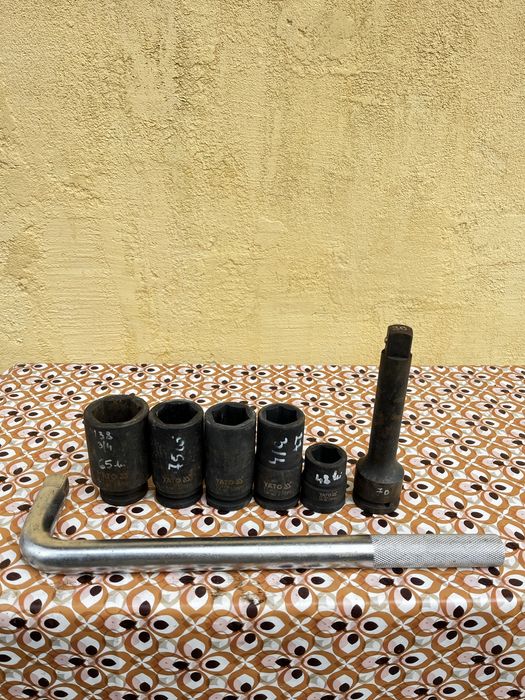 Vand set chei tubulare YATO cu prelungitor